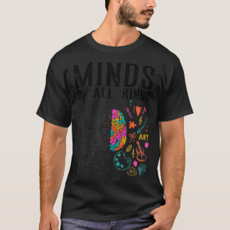 RD Neurodiversity Brain Shirt ADHD Autism Awarenes