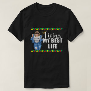 RD Personalized Living My Best Life T-Shirt