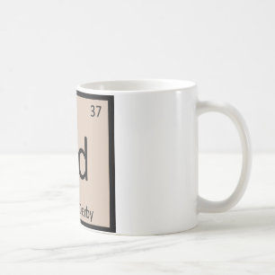 Rd - Roller Derby Sports Chemistry Periodic Table Coffee Mug
