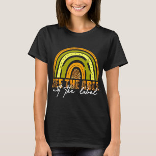 Rd Sped Teacher See The Able Not The Label Auti T-Shirt