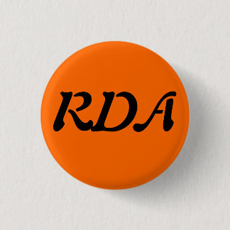 RDA Forum 1 Inch Round Button