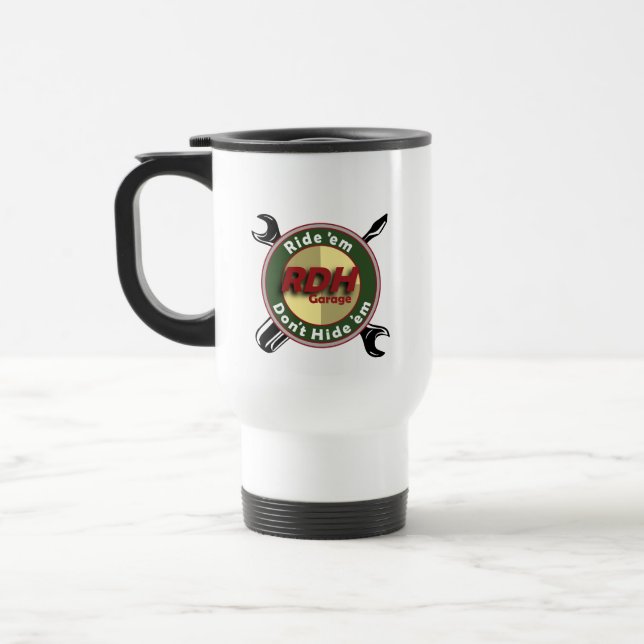 RDH Garage Travel Mug (Left)
