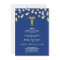 RDH graduation ceremony or party, gold navy