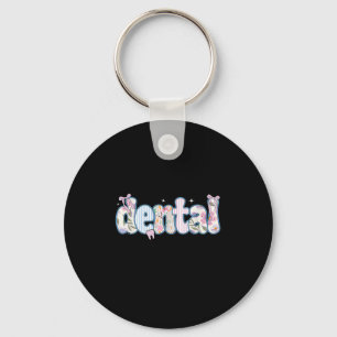 Rdh Registered Dental Hygienist  Keychain