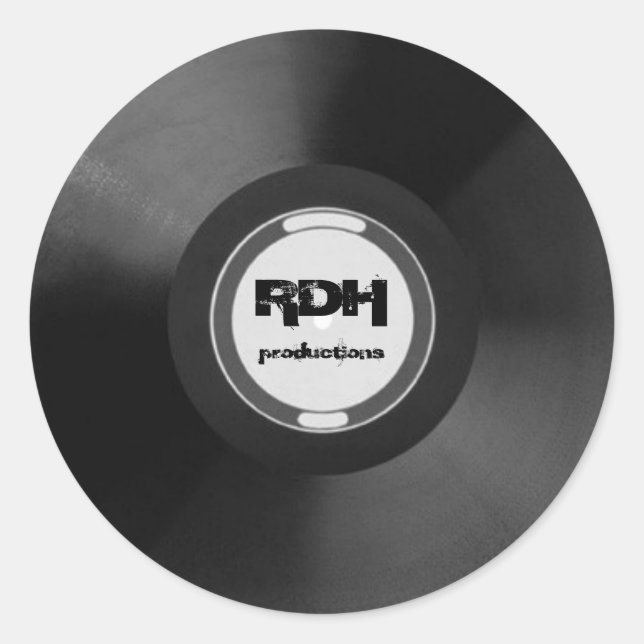 RDHprod. Sticker en vinyle (Devant)