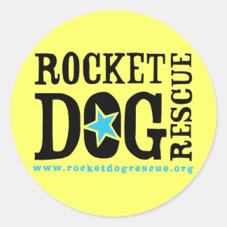 RDR Logo (blk/blue) Classic Round Sticker