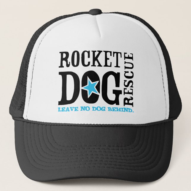 RDR Logo (blk/blue) Trucker Hat (Front)