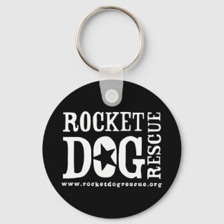 RDR Logo (wht/blank star) Keychain