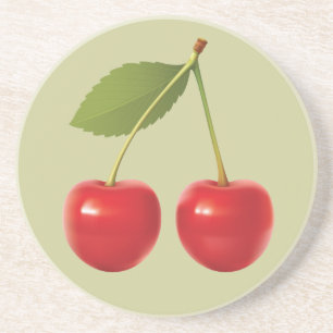 Re Cherries Coaster
