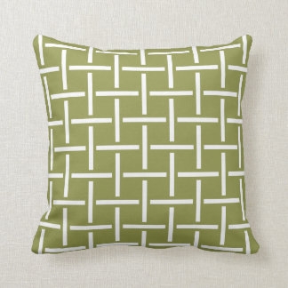 Re-Colour Minimal Woven Screen Throw Pillow
