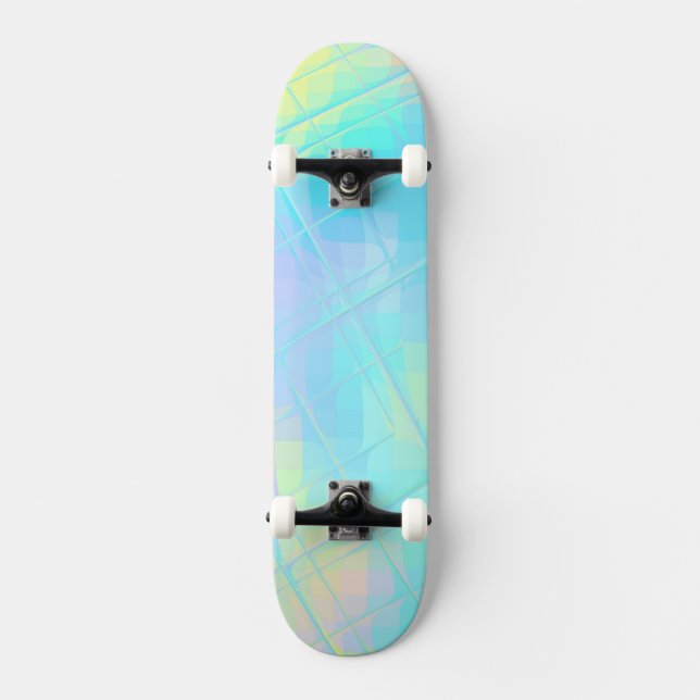 Re-Created Mirrored SQ Skateboard (Front)