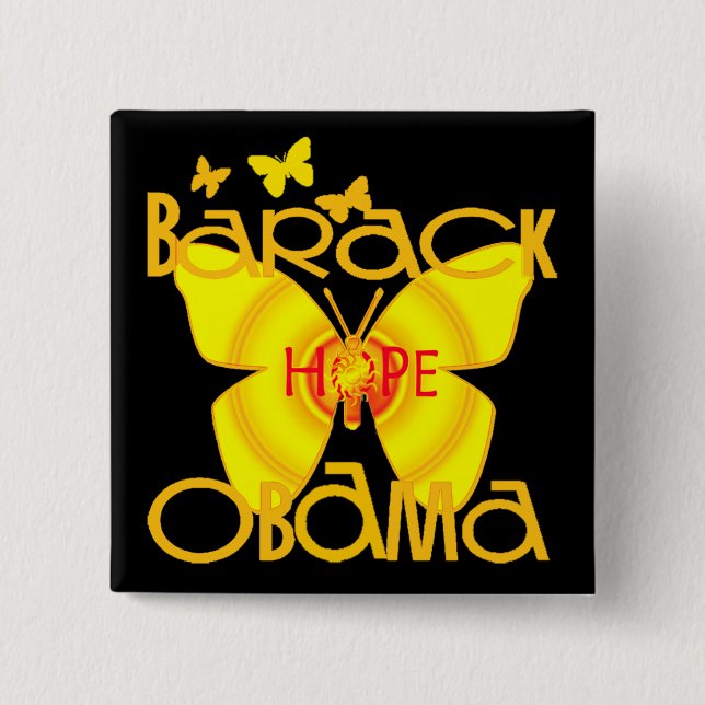 Re Elect Barack Obama 2012 2 Inch Square Button (Front)