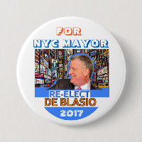 Re-elect Bill de Blasio Mayor in 2017
