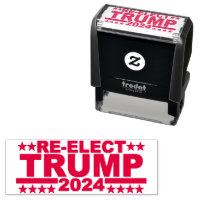 RE-ELECT DONALD TRUMP 2024 STAMP