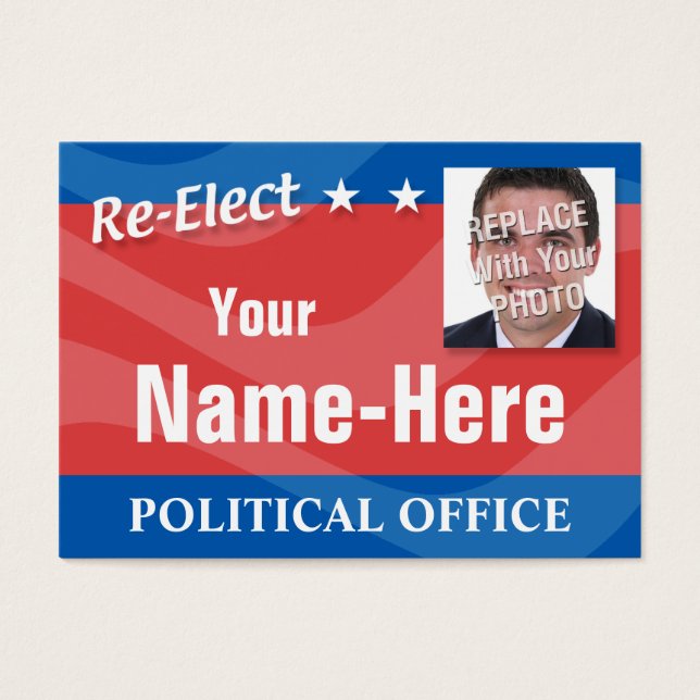 RE-ELECT - Political Campaign (Front)