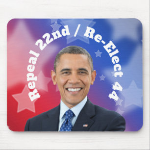Re-Elect President Obama Mouse Pad