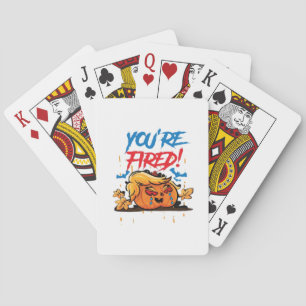 RE Fired Trumpkin Classic Playing Cards