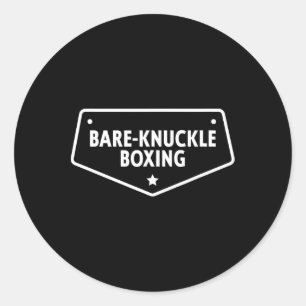 Re-knuckle Boxing T Shirt Classic Round Sticker