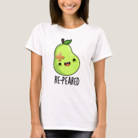 Re-peared Funny Fruit Pear Pun 