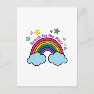 Reach For Stars Postcard