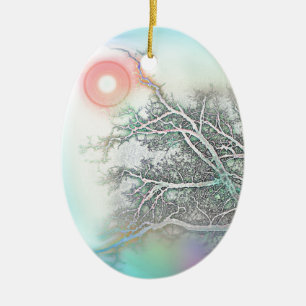 Reach for the Sky Ceramic Ornament