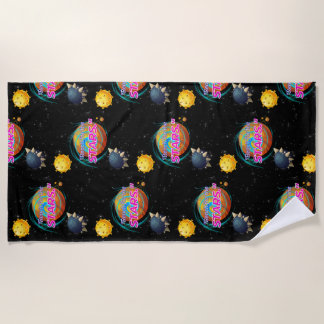 REACH FOR THE STARS BEACH TOWEL