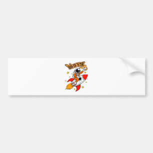 Reach for the stars bumper sticker
