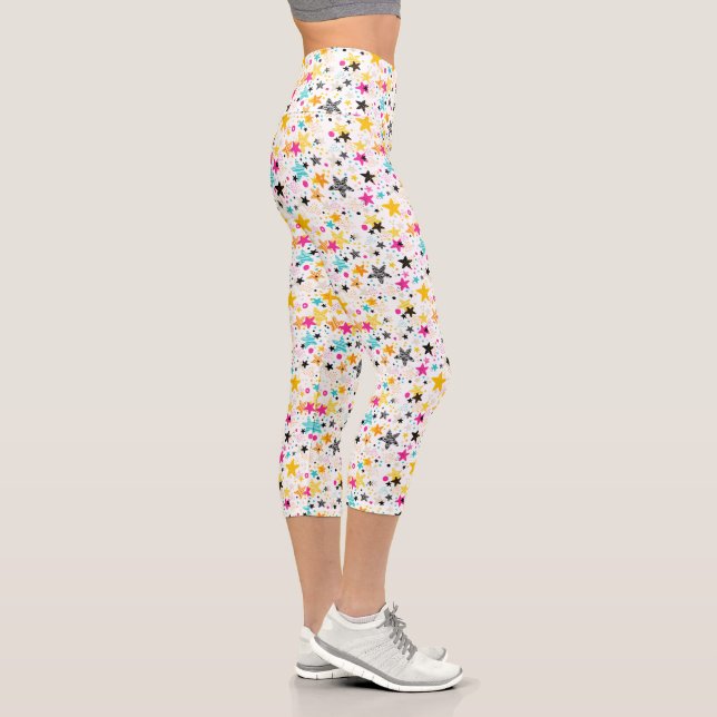 Reach For The Stars Capri Leggings (Right)