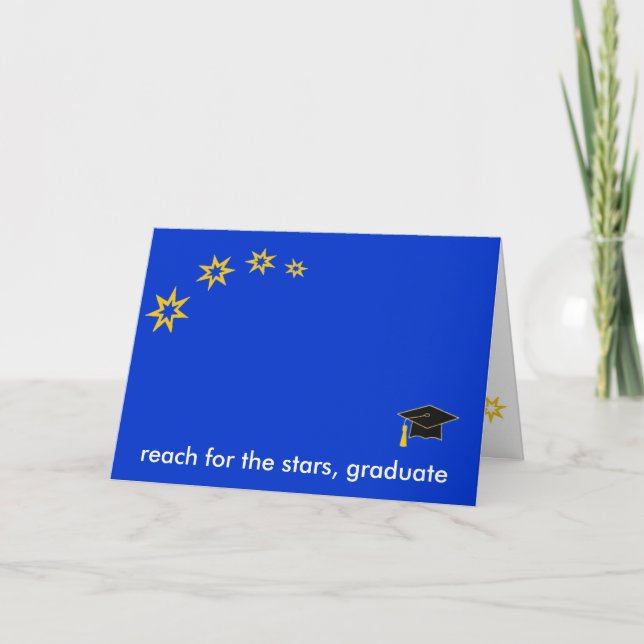 reach for the stars card (Front)