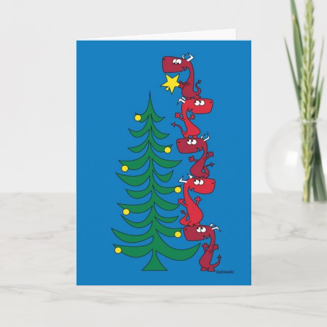 Reach For The Stars Christmas Card (Front)