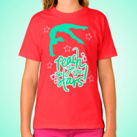 Reach for the Stars Gymnastique Tumbling T-Shirt