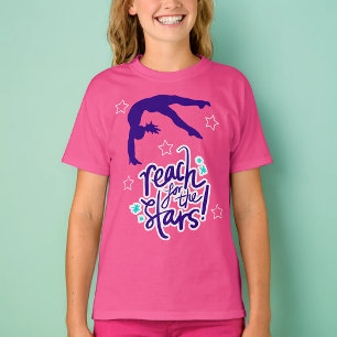 Reach for the Stars Gymnastique Tumbling T-Shirt