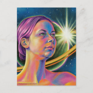 Reach for the Stars - Inspirational Postcard