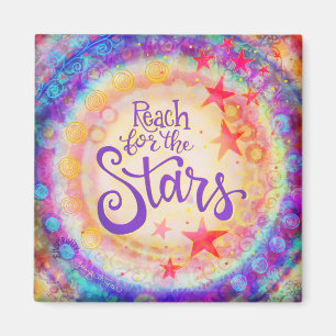 "Reach for the Stars"Inspirivity Magnet