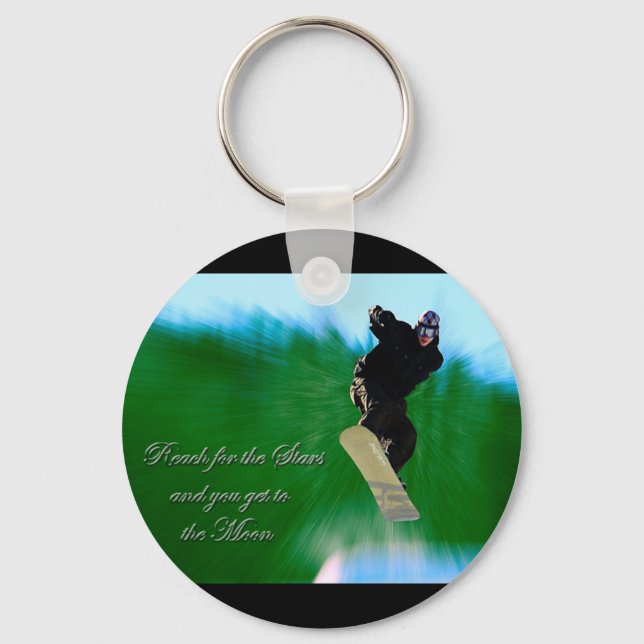 Reach for the Stars Keychain (Front)