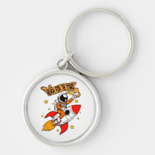 Reach for the stars keychain