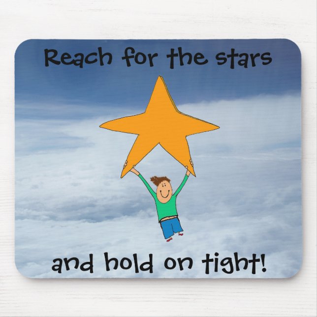 Reach for the stars... mouse pad (Front)