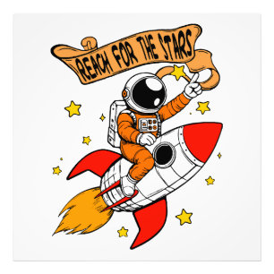 Reach for the stars photo print