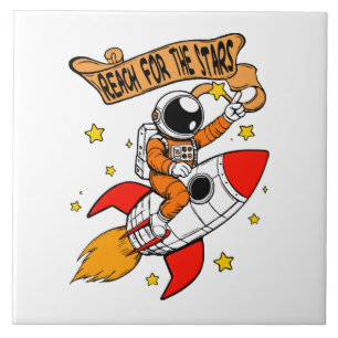 Reach for the stars tile