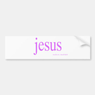 Reach Out, Touch Faith! Bumper Sticker