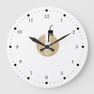 Reach the goal large clock