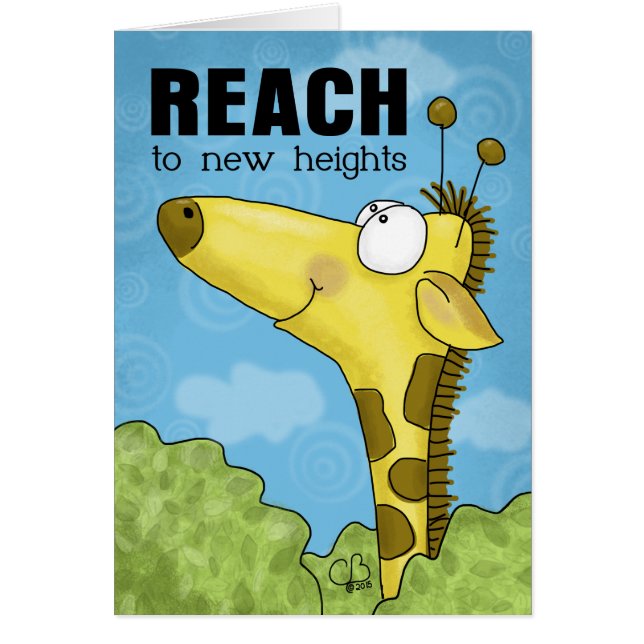Reach to New Heights Giraffe (Front)