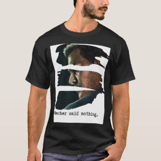 Reacher said nothing - ripped profile T-Shirt