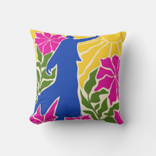 Reaching Beyond Limits Throw Pillow