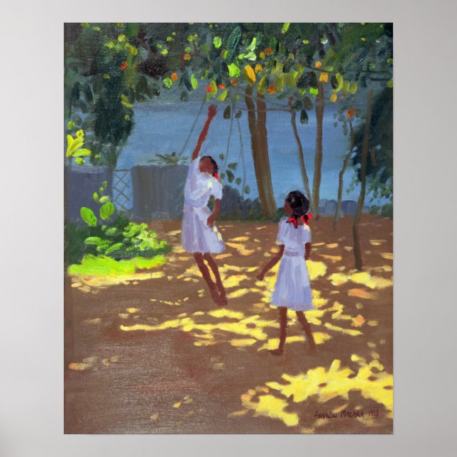 Reaching for Oranges Bentota Sri Lanka 1998 Poster (Front)