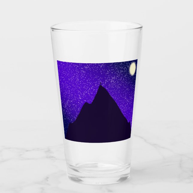 Reaching for the River of Stars Glass (Front)