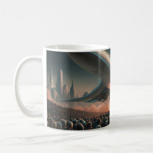 Reaching for the Stars: A Liftoff to Remember Coffee Mug