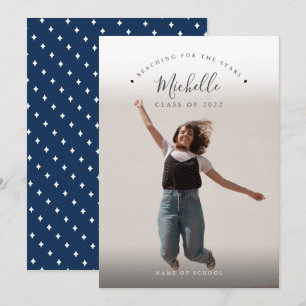 Reaching for the Stars High School Graduation Announcement