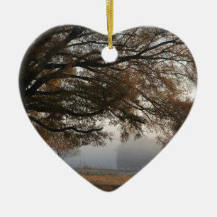 Reaching Out Ceramic Ornament