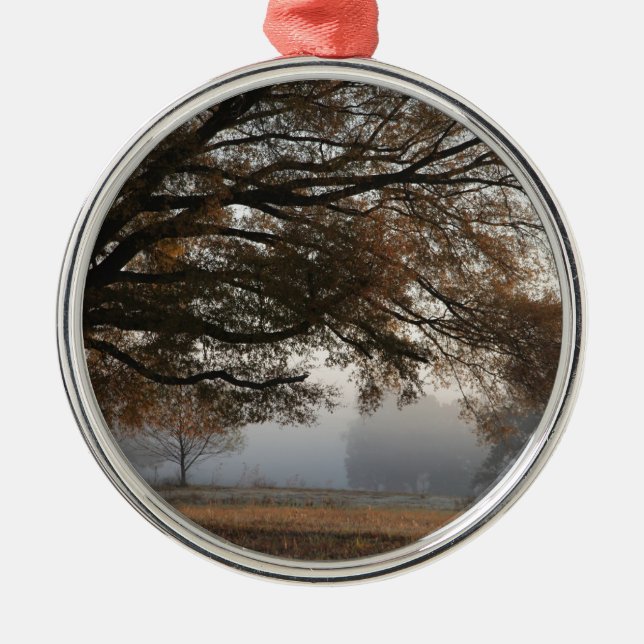 Reaching Out Metal Ornament (Front)